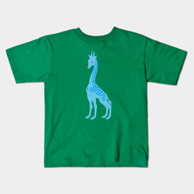 Bosch Giraffe 2 Kids T-Shirt by metaphysical